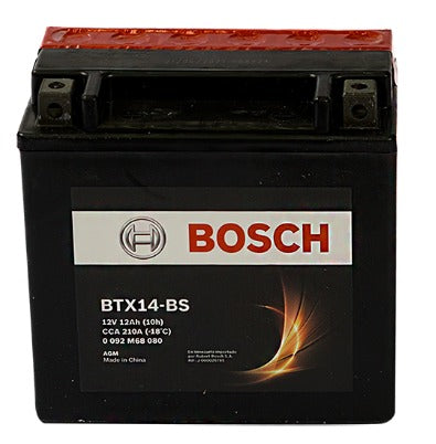 Batería Bosch AGM 12AH 210CCA +LH