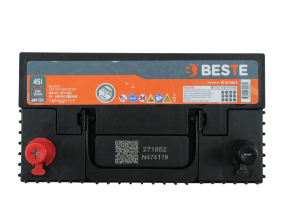 Batería Beste 45AH 400CCA LH