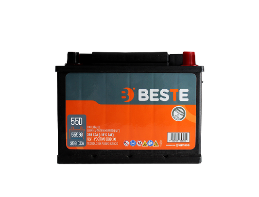 Batería Beste 55AH 350 CCA RH