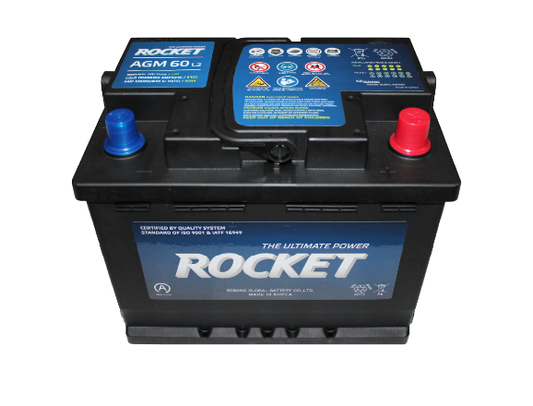 Batería Rocket AGM Start-Stop 60AH 640CCA RH