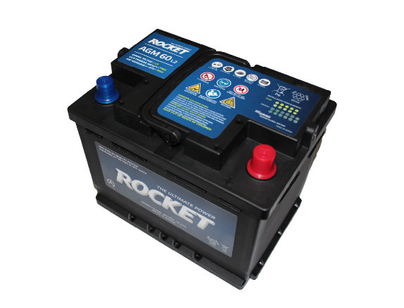 Batería Rocket AGM Start-Stop 60AH 640CCA RH