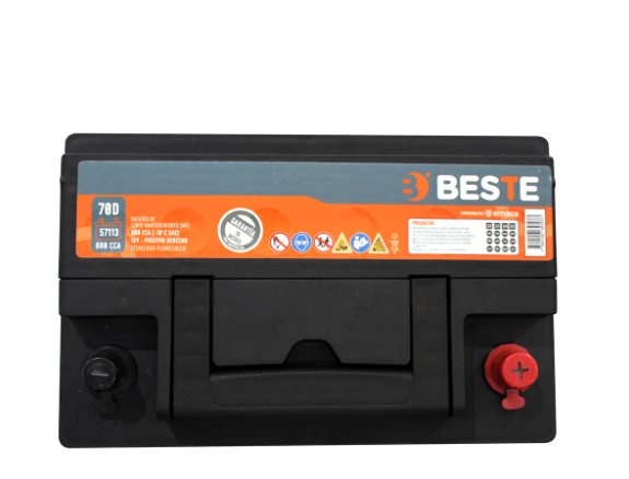 Batería Beste 70AH 660CCA RH MF 57113