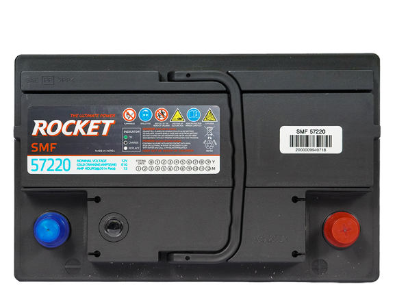 Batería Rocket 72AH 610CCA RH