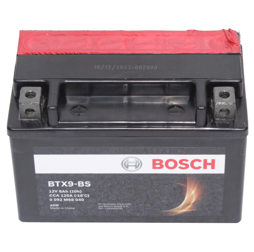 Batería Bosch Moto M6 8AH 120CCA LH