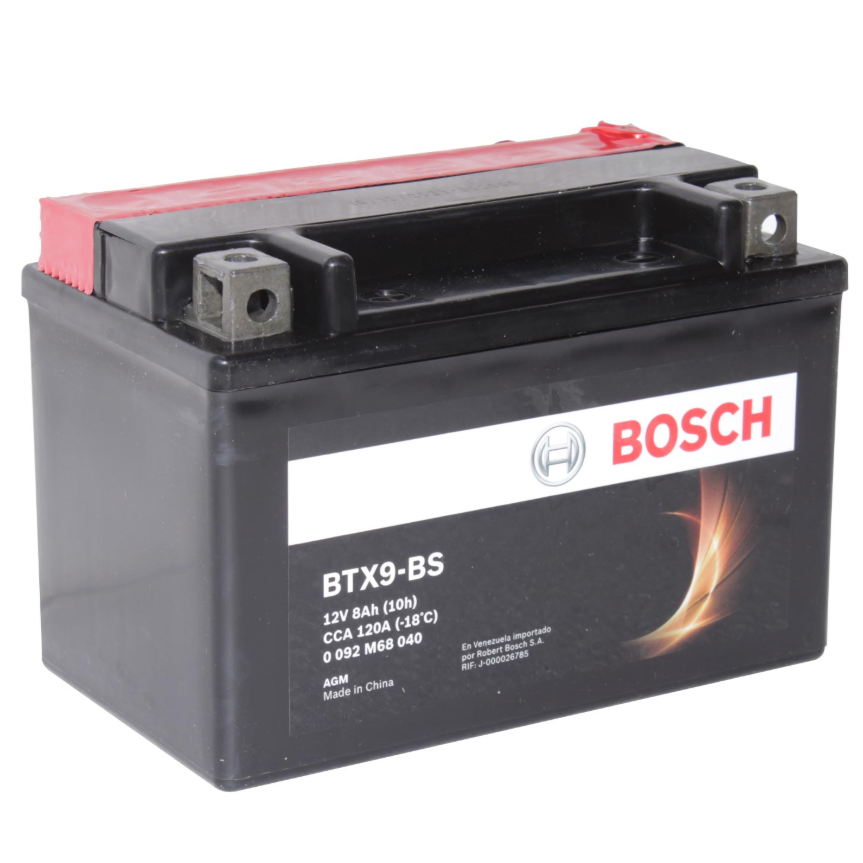 Batería Bosch Moto M6 8AH 120CCA LH