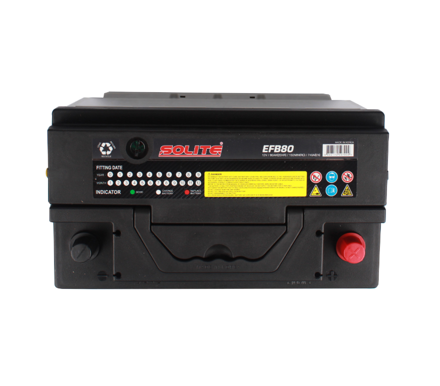 Batería Solite EFB Start-Stop 80AH 740CCA RH