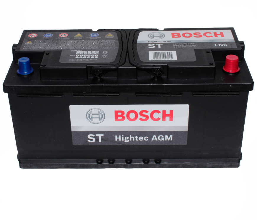 Batería Bosch AGM Start-Stop 105AH 950CCA RH