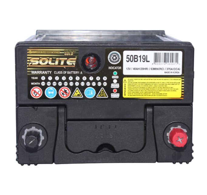 Batería Solite 40AH 370CCA RH