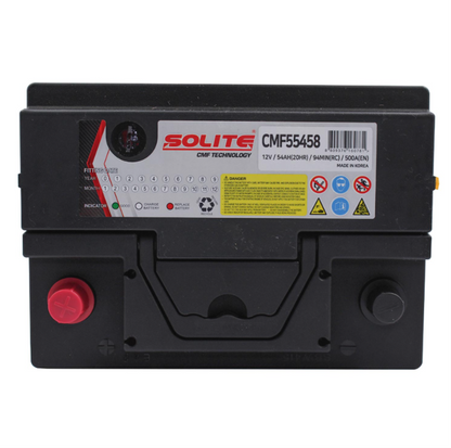 Batería Solite 54AH 500CCA LH