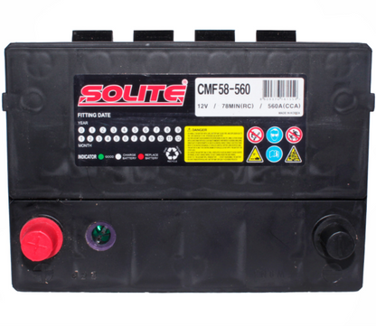 Batería Solite 60AH 560CCA LH