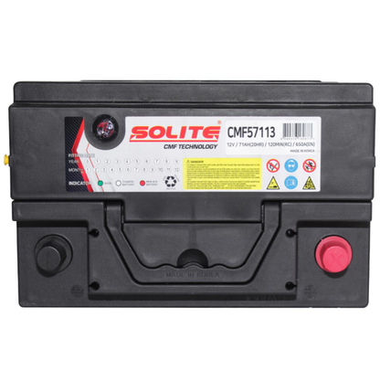 Batería Solite 71AH 650CCA RH