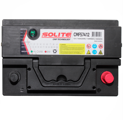 Batería Solite 74AH 660CCA RH